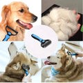 Dematting Comb & Grooming Tool for Dogs & Cats